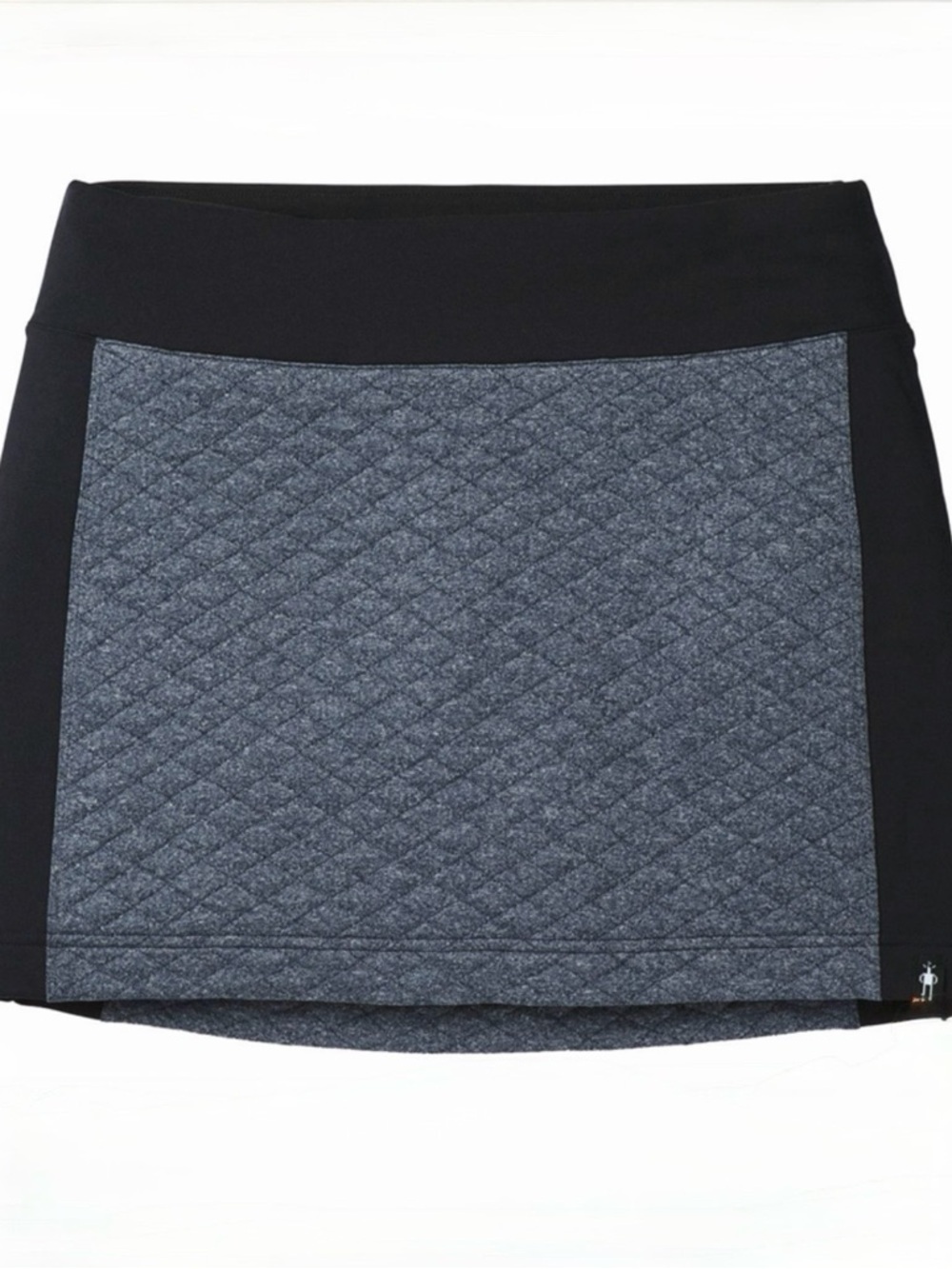 Smartwool Diamond Peak Quilted Skirt Merino Wool Blue Insulated Size Small